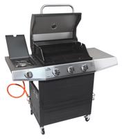 Cattara Grill HYBRID CORE 126 x 114 x 55 cm gáz / faszén