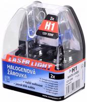 Compass Izzó 12V H1 55W P14  WHITE LASER 2 db