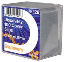 Discovery 100 Cover Slips Mikroszkóp üveglemez készlet