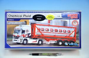 Építőkészlet Monti 60 Chemical Fluid Actros L-MB 1:48