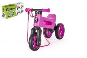 Futóbicikli FUNNY WHEELS Rider 2in1 Lila + heveder