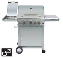 G21 Kerti gázgrill California BBQ Premium line 4 égő