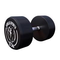 Gorilla Sports Egykezes súlyzó 2 x 27,5 kg  fekete/fehér