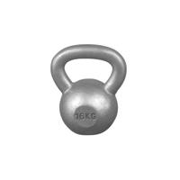 Gorilla Sports Kettlebell öntöttvas súlyzó 16 kg szürke