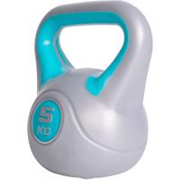 Gorilla Sports Kettlebell súlyzó vinil 5 kg kék