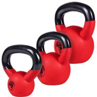 Gorilla Sports Kettlebell szett gumírozott 8-12 kg