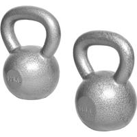 Gorilla Sports Kettlebell szett öntöttvas 12/16 kg