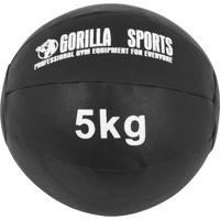 Gorilla Sports Medicinlabda 5 kg fekete