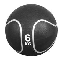 Gorilla Sports Medicinlabda gumi fekete 6 kg