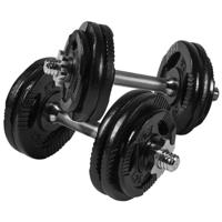 Gorilla Sports Öntöttvas súlyzó szett 30 kg 30 mm