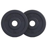 Gorilla Sports Súlytárcsa szett  2 x 5 kg