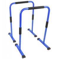 Gorilla Sports Többcélú fitnesz rudak  68 x 45 x 94 cm kék