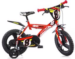 Gyerekbicikli  DINO BIKES 14&quot; piros