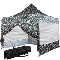 INSTENT PRO Kerti pavilon Woodland 3 x 3 m + 4 oldalfal