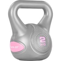 Kettlebell harangsúlyok MOVIT® - 2 kg szürke