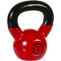 Kettlebell súlyzó 4 kg MOVIT - vinyl bevonattal