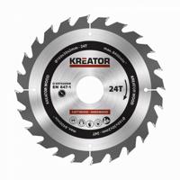 Kreator Körfűrész tárcsa fa vágására 160 mm 24T