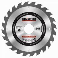 Kreator  Körfűrész tárcsa fa vágására 165 mm