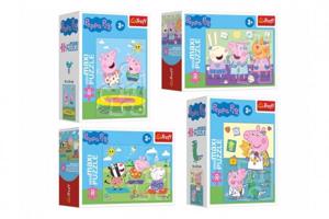 Mini puzzle Peppa malac  11 x 8 cm 20 db