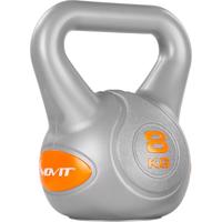 MOVIT Kettlebell harangsúlyok 8 kg szürke/narancssárga