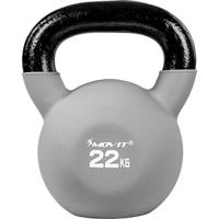 MOVIT Kettlebell súlyzó 22 kg szürke