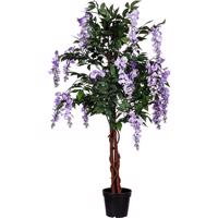 PLANTASIA Műnövény Wisteria 120 cm kék-lila