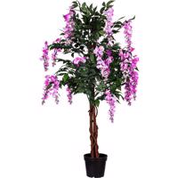 PLANTASIA Műnövény Wisteria 120 cm rózsaszín