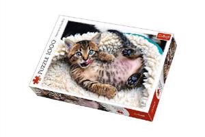 Puzzle Boldog macska 1000 db 68,3x48cm