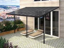 ROJAPLAST Kerti pergola BRUCE H 557 x 305 cm szürke