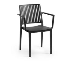 ROJAPLAST Kerti szék BARS ARMCHAIR fekete