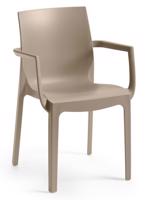 ROJAPLAST Kerti szék Emma Armchair taupe