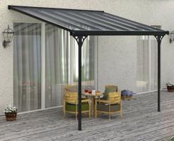 ROJAPLAST Napellenző pergola BRUCE F Átlátszó 436 x 305 cm