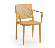 ROJAPLAST Szék GRID ARMCHAIR 81 x 57 x 56 cm mustársárga