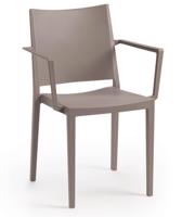 ROJAPLAST Szék MOSK ARMCHAIR taupe 82 x 57 x 56 cm