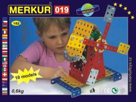 Teddies Építőkészlet MERKUR 019 10 modell 182 db