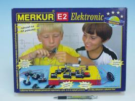 Teddies Építőkészlet  MERKUR E2 elektronic