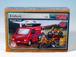 Teddies Építőkészlet Monti 49 Enduro Renault Trafic 1:35