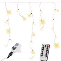 VOLTRONIC® Fényeső 5 m 200 LED meleg fehér + vezérlő